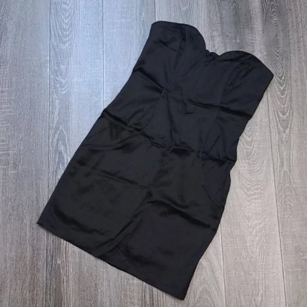 Rosemin Australia strapless plunge front Dress